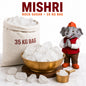 Mishri Rock Sugar — 35 kg Wholesale Bag