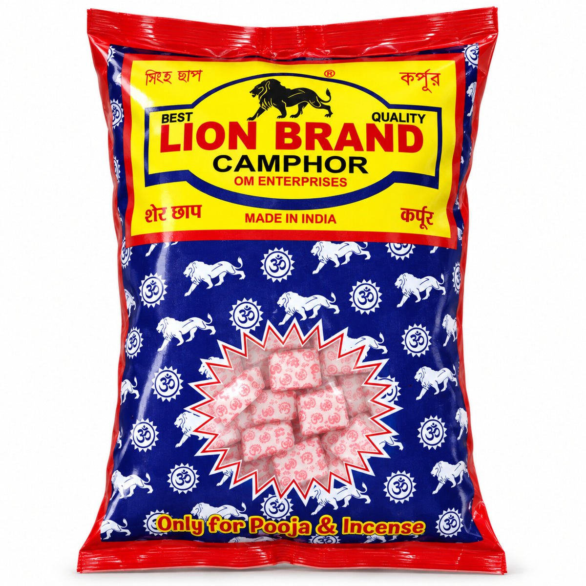 Camphor Tablet 500 gm Pouch (30 kg bag)