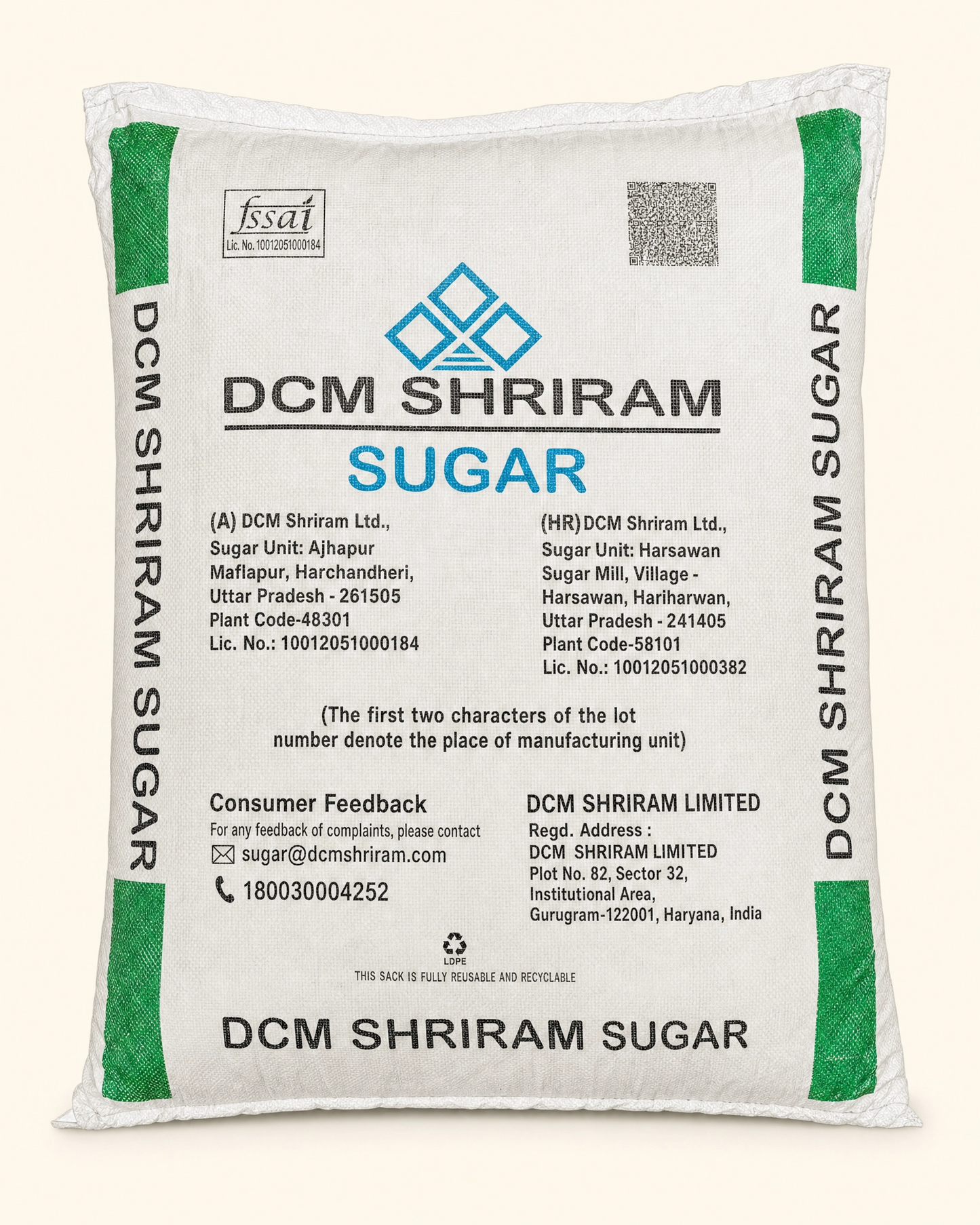 DCM Shriram M30 Refined Sugar — Wholesale Supply