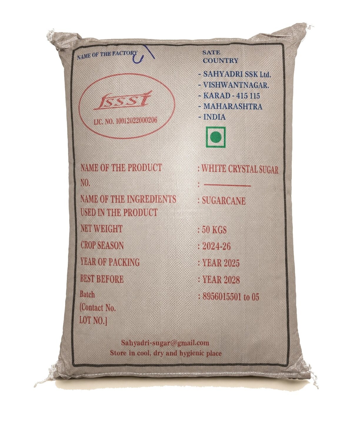 Sahyadri SS30 Sugar — Wholesale Supply